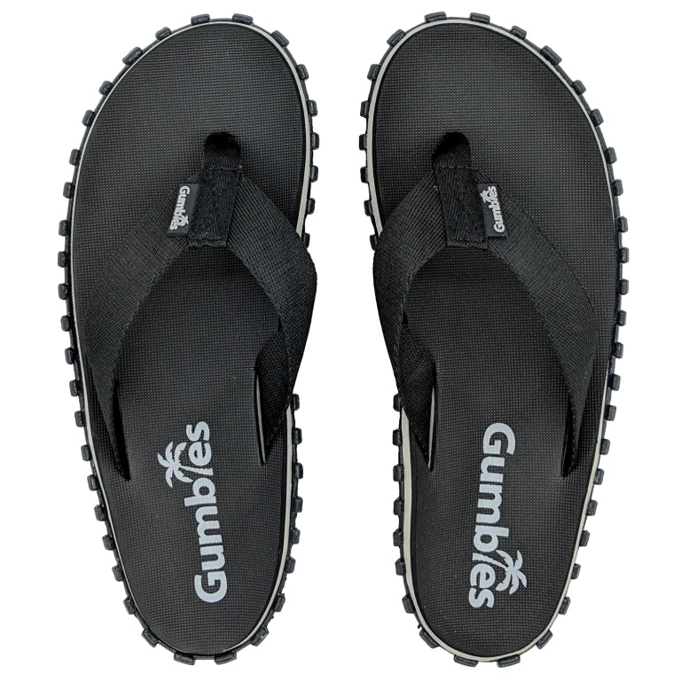 Gumbies DUCKBILL Flip Flops - Womens - Black