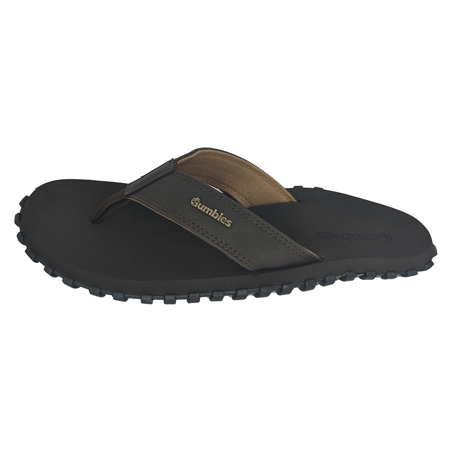 Mens VEGOVERT Flip Flops - Brown
