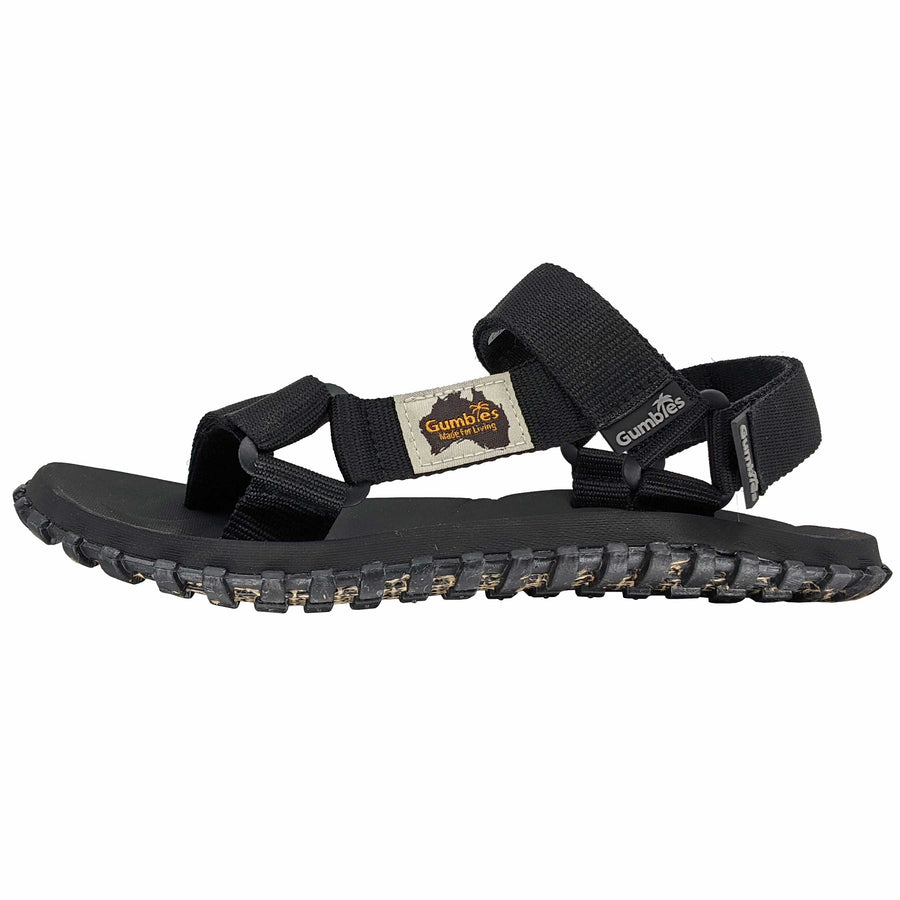 Gumbies SCRAMBLER Flip Flops - Black