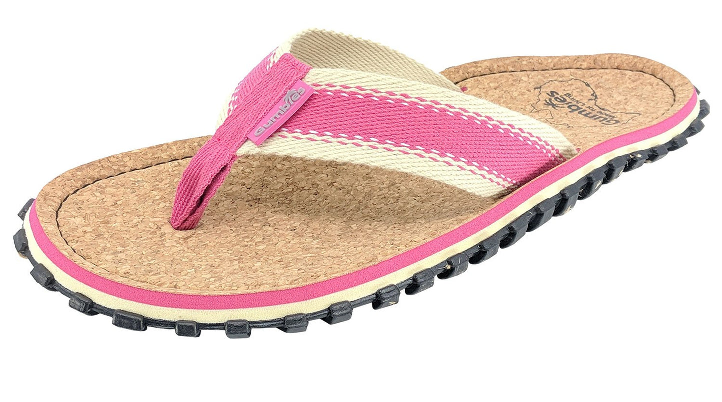 Gumbies CORKER Flip Flops - Womens - Pink