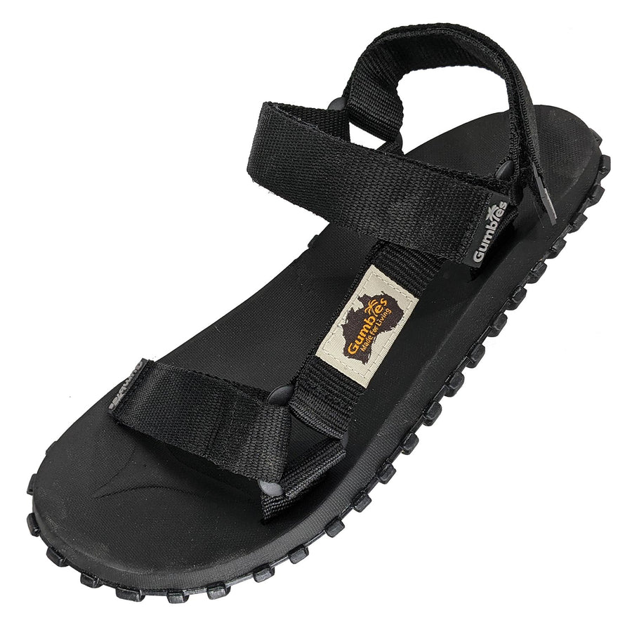 Gumbies SCRAMBLER Flip Flops - Black
