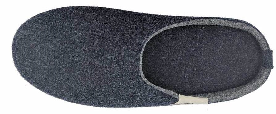 Outback Slippers - Navy & Grey
