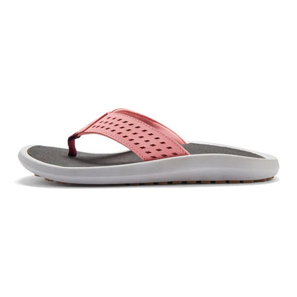 Womens NOOSA Flip Flops - Coral
