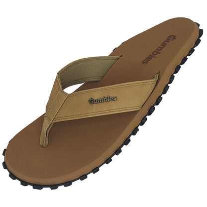 Mens VEGOVERT Flip Flops - Tan