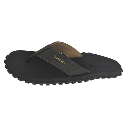 Mens VEGOVERT Flip Flops - Brown