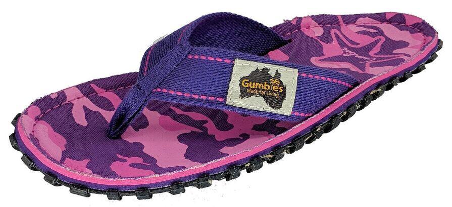 Gumbies CANVAS Flip Flops - Womens - Cami
