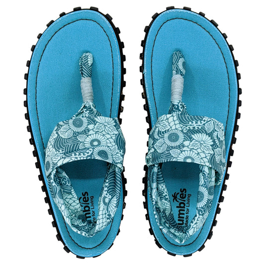Gumbies SLINGBACK - Turquoise