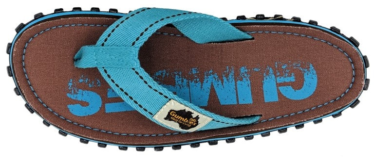 Gumbies CANVAS Flip Flops - Mens - Retro
