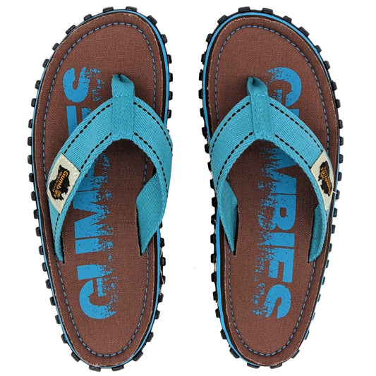 Gumbies CANVAS Flip Flops - Mens - Retro